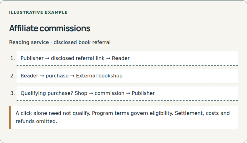 Qualifying referrals can earn a commission.